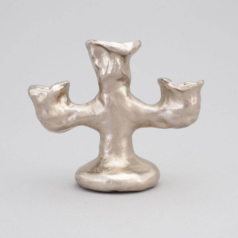 Dan Wolgers, skulptur/kandelaber, brons, signerad.
