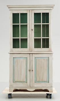 VITRINSKÅP, gustaviansk stil, 1800-tal.