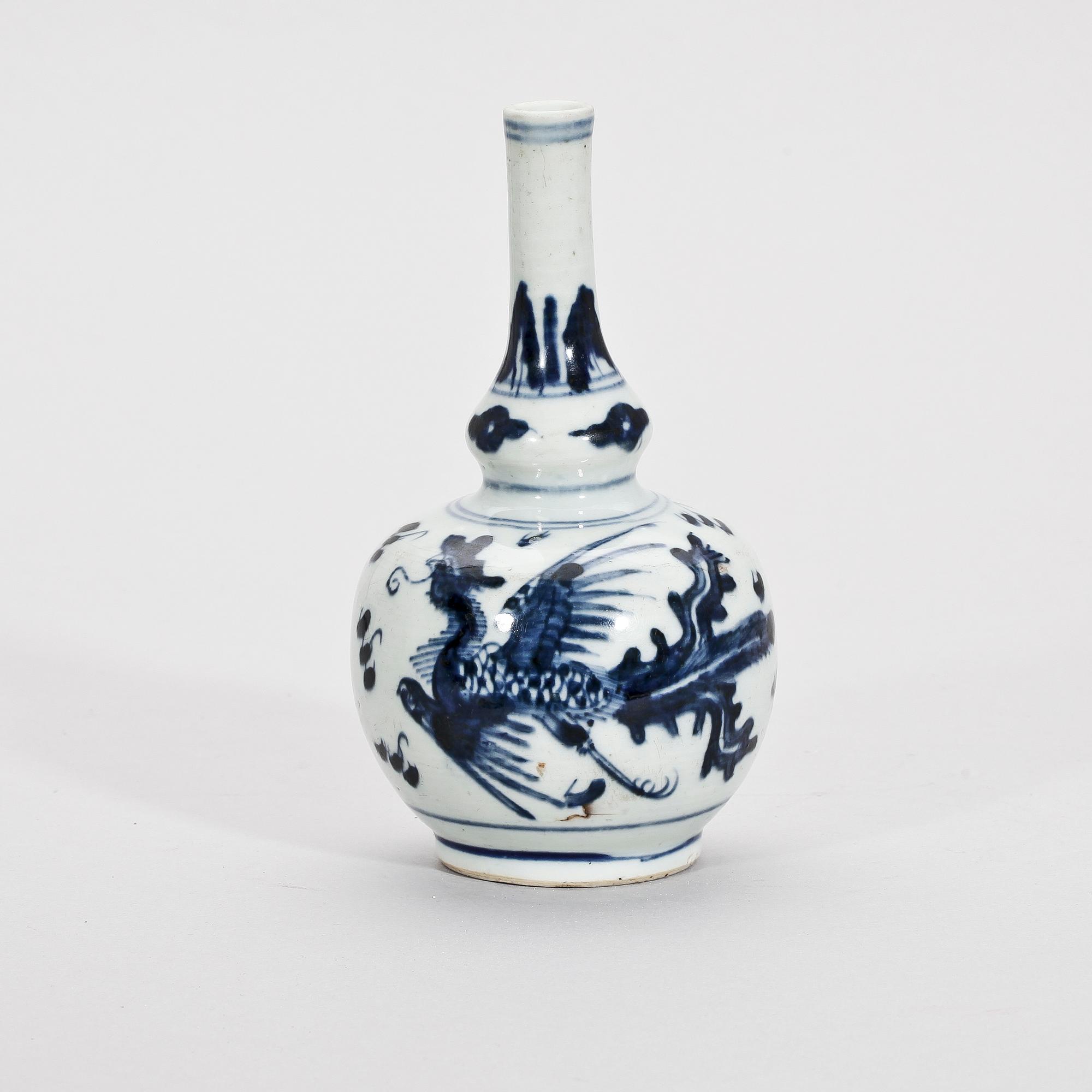 VAS, porslin, troligen Kangxi, Kina 1600-tal.