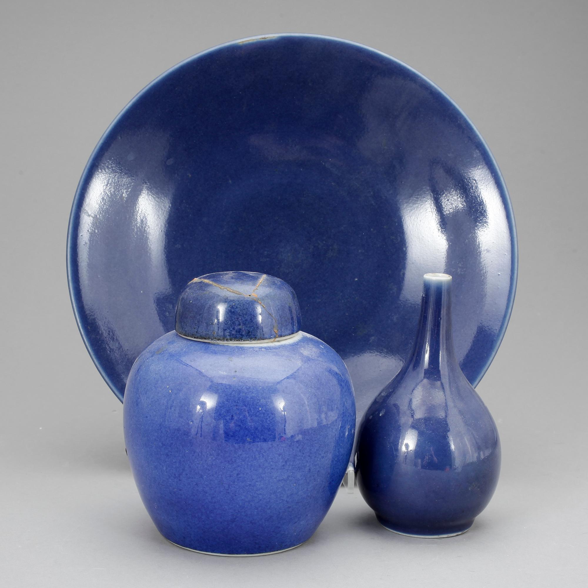 FAT, VAS, samt BOJAN, porslin, Kina, 18/1900-tal.