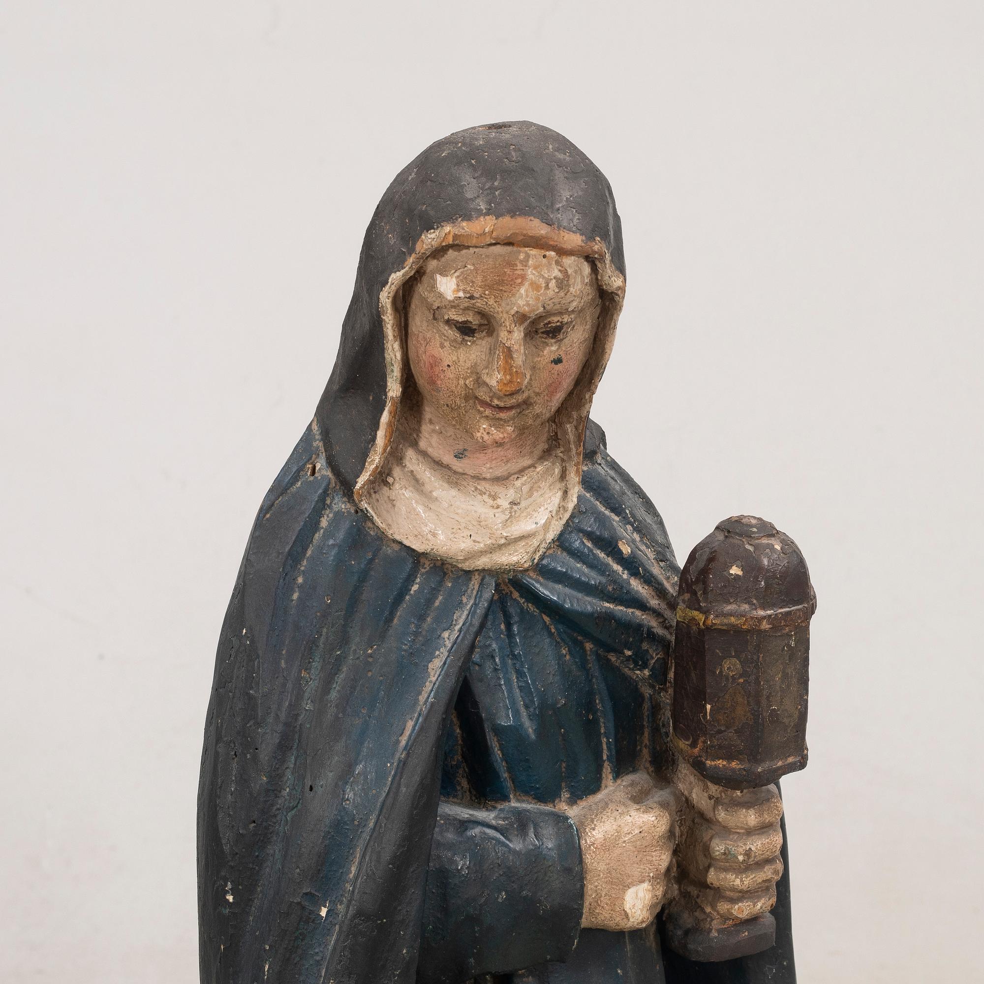 Helgonfigur, Nordeuropa, 16/1700-tal.