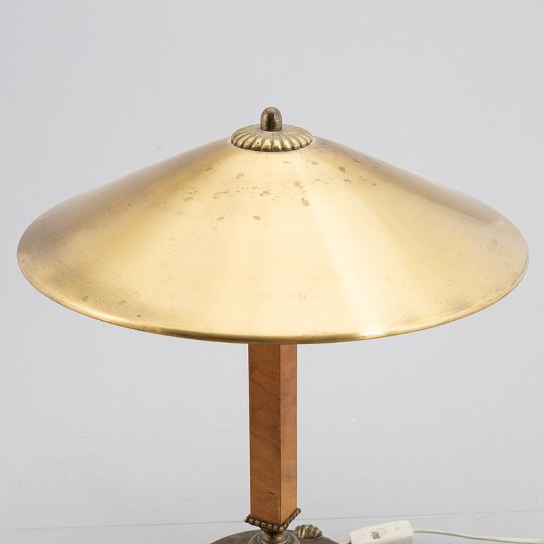 A Scandinavian Modern table light, Sweden, 1930's/40's.