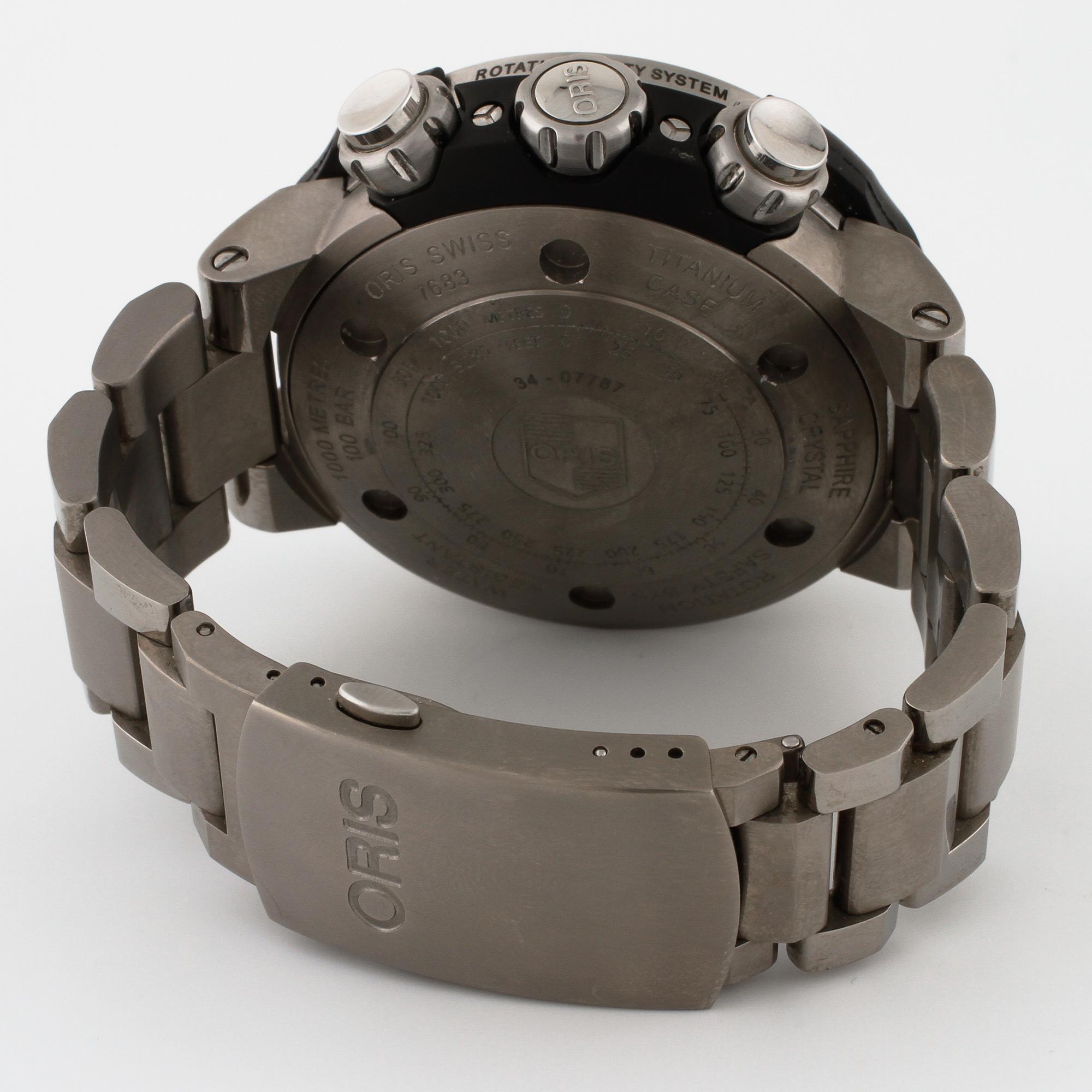 ORIS, ProDiver, wristwatch, 49 mm.