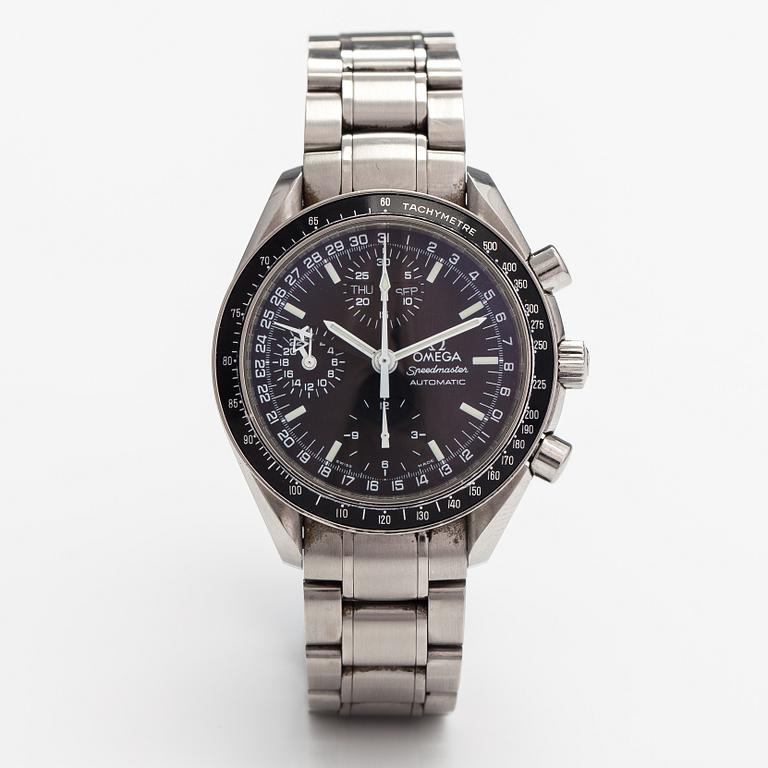 Omega, Speedmaster, day-date, rannekello, 39 mm.