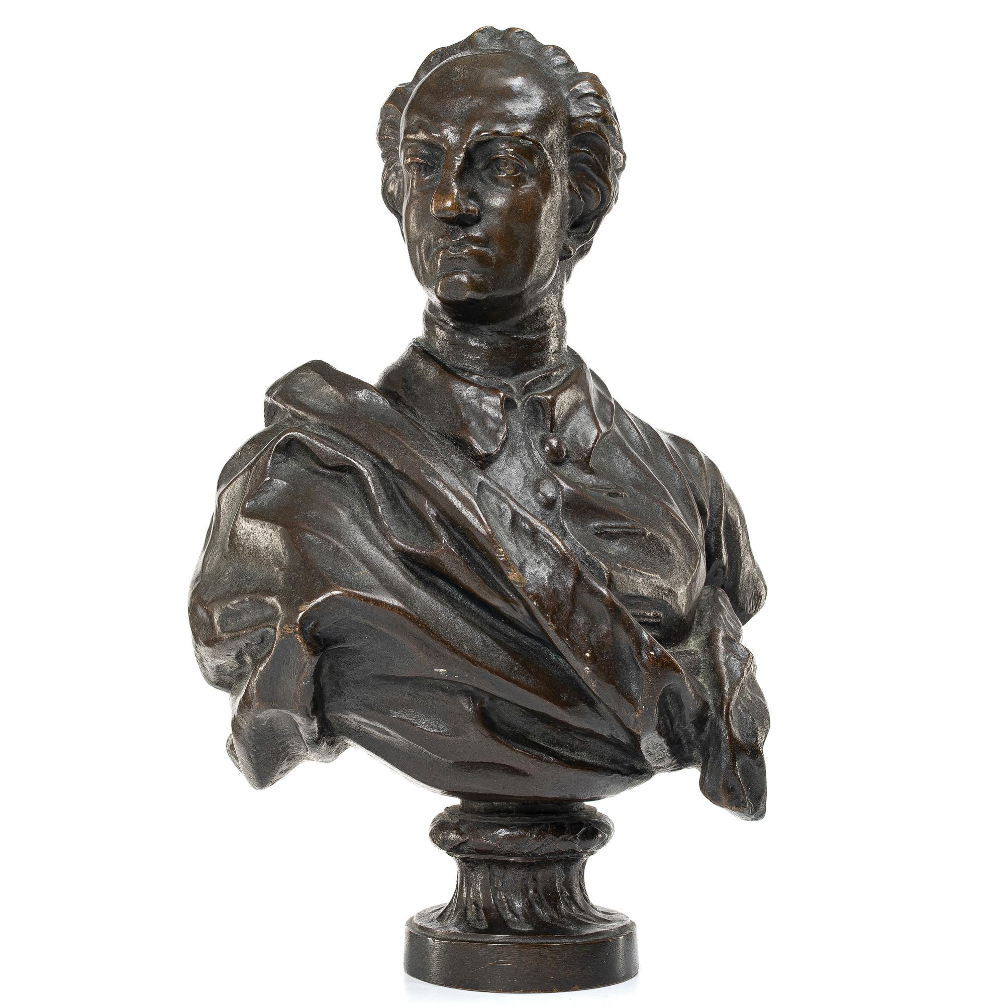 Jacques Philippe Bouchardon, after, “Karl XII” (1682–1718).