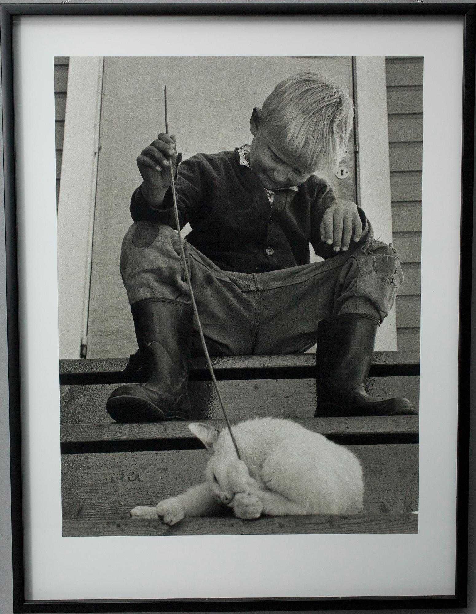 ISMO HÖLTTÖ, fotografi, lambda-print 1/30, sig. a tergo, Hailuoto 1964.
