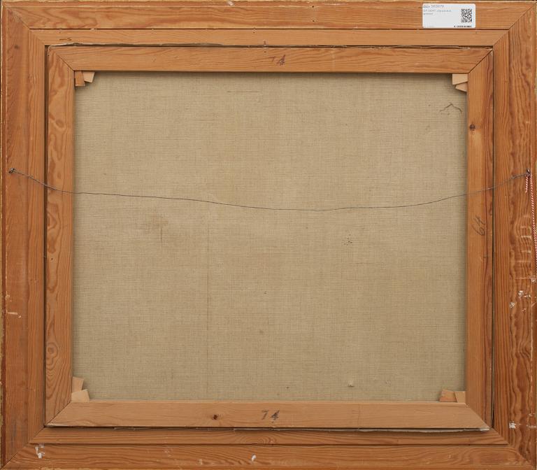 EDIT GERT, olja på duk, signerad.