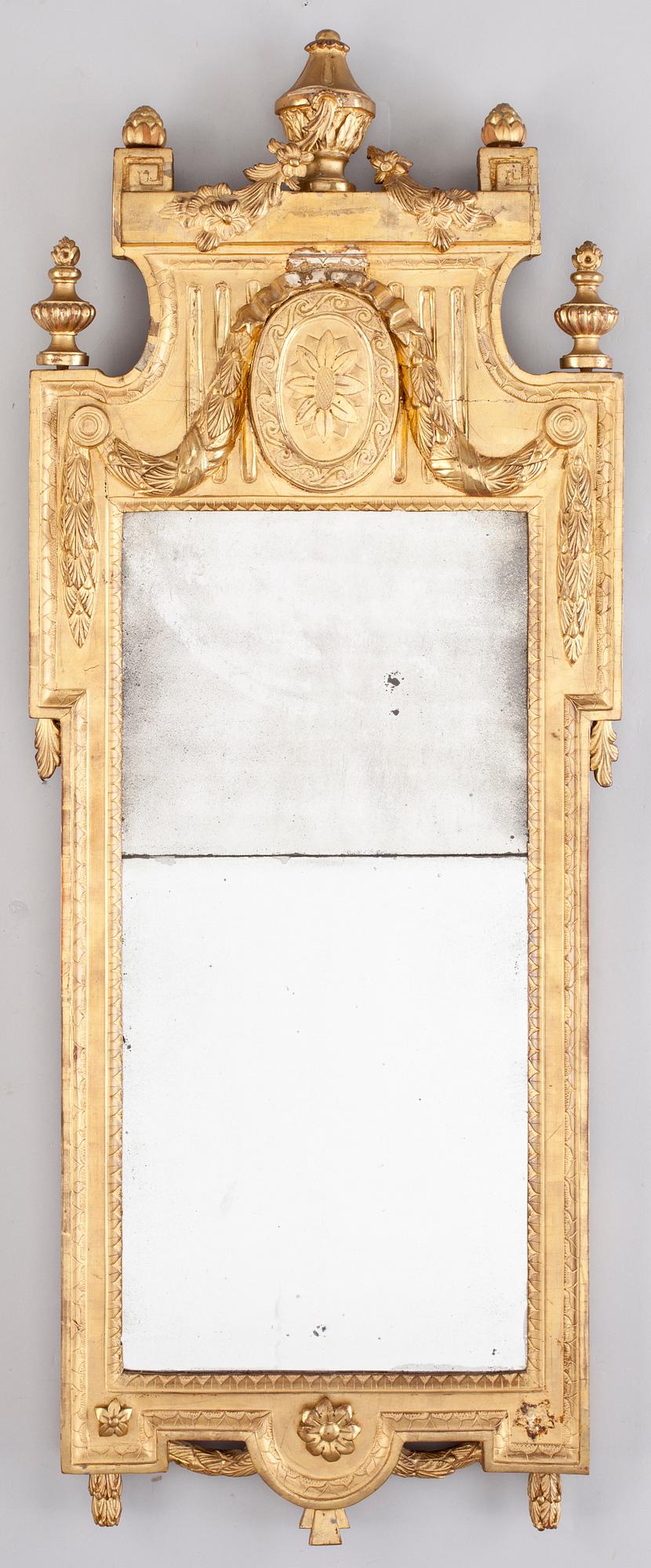 SPEGEL, gustaviansk, sent 1700-tal.