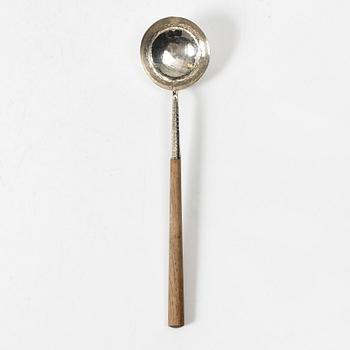 Tapio Wirkkala, bowl and ladle, silver, Kultakeskus, Hämeenlinna, 1976.