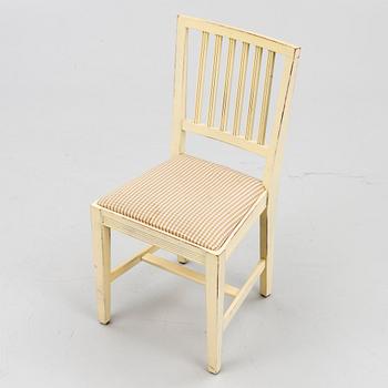 A set of 8 chairs, in the Leksand model, All Wood.