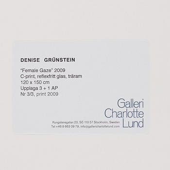 Denise Grünstein, 'Female Gaze', 2009.
