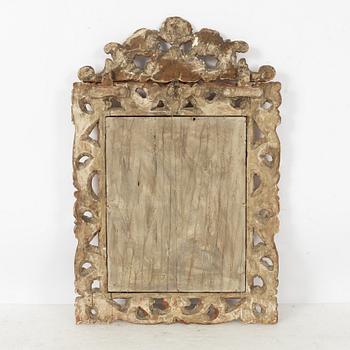 A Baroque mirror, Italy, 18th Century.