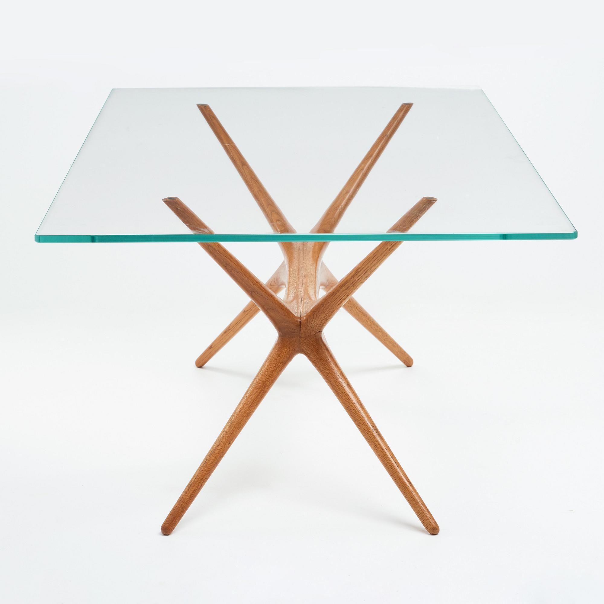 Tapio Wirkkala, bord, "X-leg table", Asko, Finland.