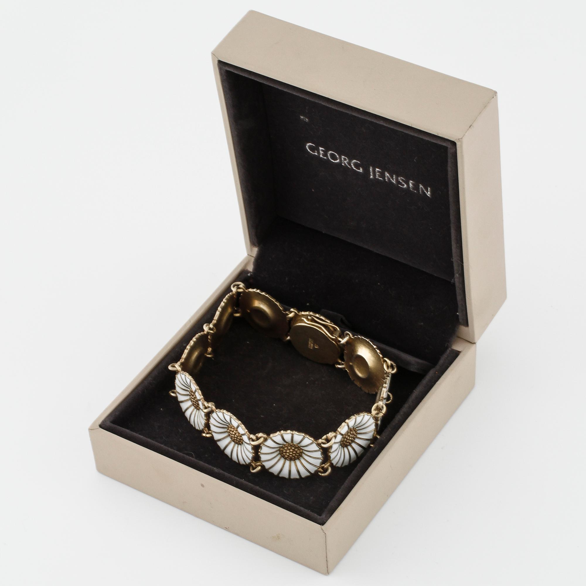 GEORG JENSEN, armband "Daisy".