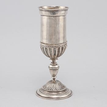 KALK, silver, C.G Hallberg, Stockholm, 1883.