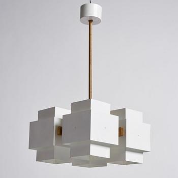 Hans-Agne Jakobsson, a ceiling light 'C769 4 P/Selectra', Hans Agne Jakobsson AB, Markaryd Sweden 1960-70s.