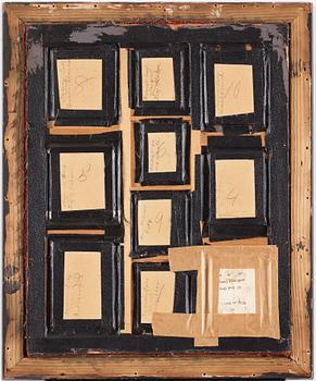 En samling indiska miniatyrmålningar, Delhi, circa 1870,