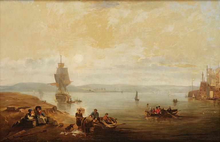 George Chambers, Entrance to Portsmouth Harbour.