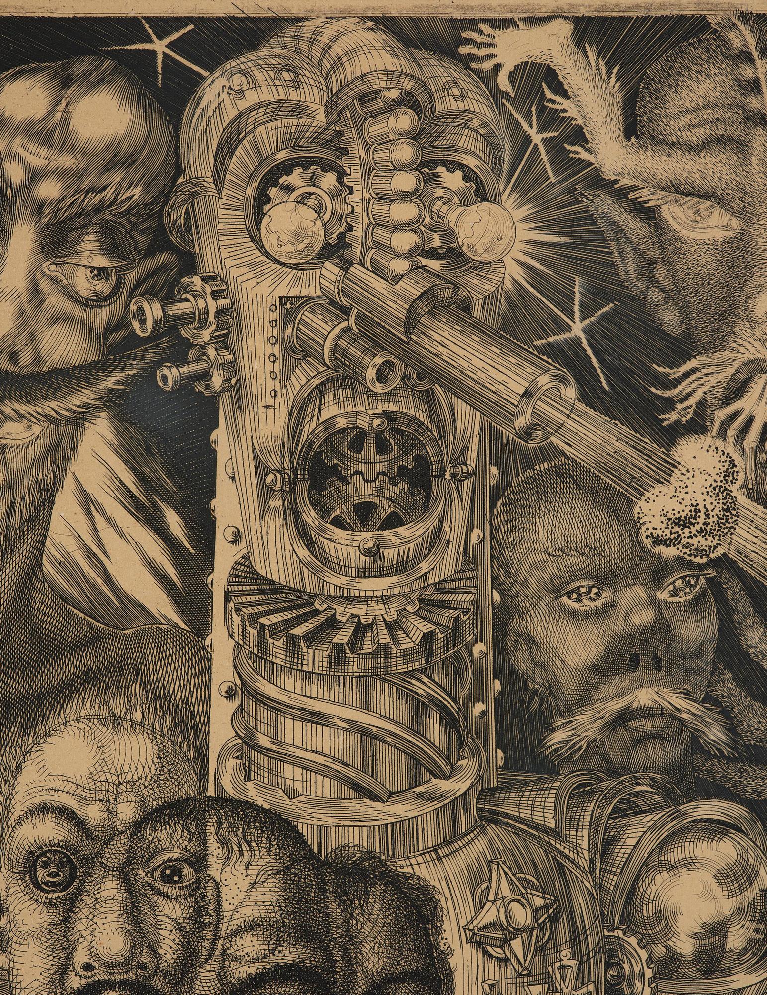 Eduard Wiiralt, "Põrgu" (Hell).