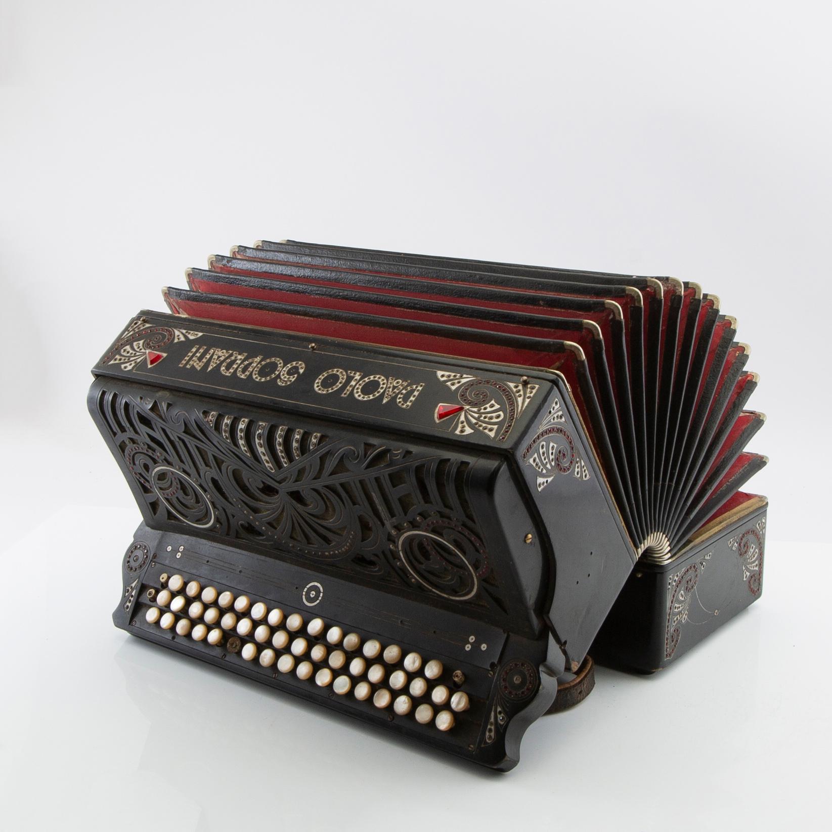 Paolo Soprani accordion, Italy, first half of the 20th century.