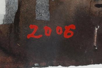 ERIK HÅRDSTEDT, akvarell, signerad och daterad 2006.