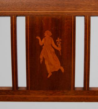 KARMSTOLAR, 1 par, empirestil, 1900-talets första hälft.