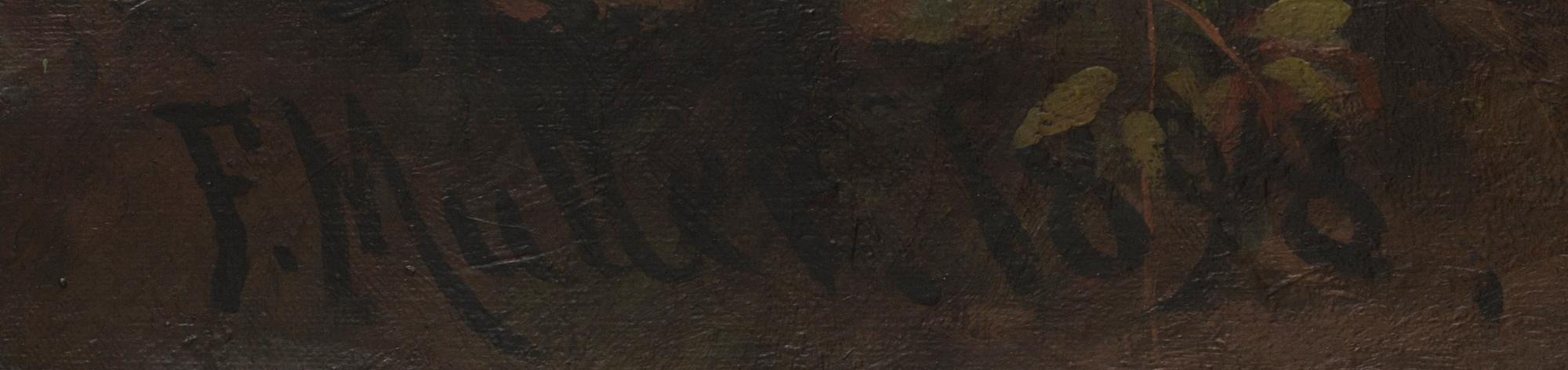 UNKNOWN ARTIST, SIGNED F. MÜLLER 1898.