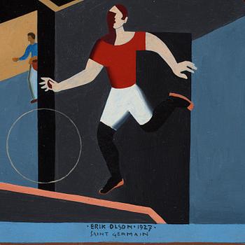 Erik Olson, "Aftonlandskap".