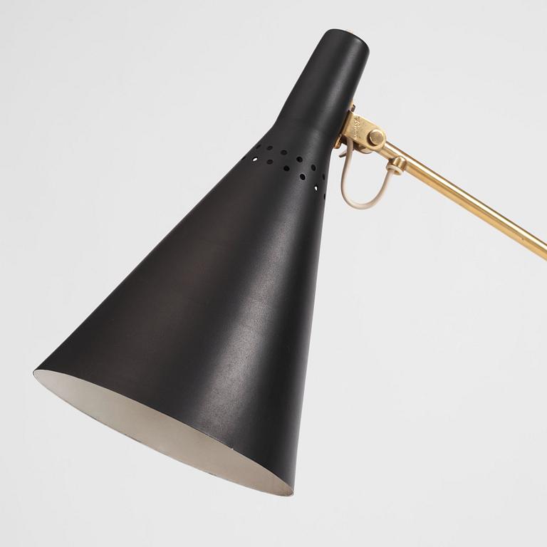 Tapio Wirkkala, floor lamp, model K 10-11, Idman, Finland mid-20th century.