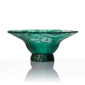 Gabriel Argy-Rousseau, a "Garland" pâte de cristal bowl, model 25.10, France, ca. 1925.