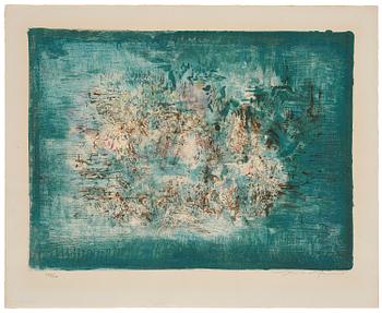 975. Zao Wou-ki, "Le petit jardin".