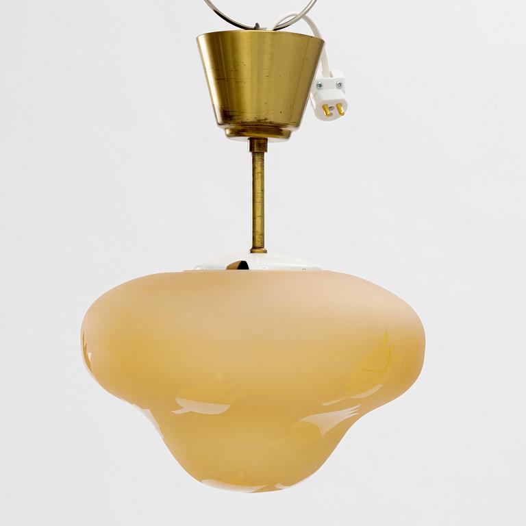 Harald Notini, a ceiling lamp model "11589", Arvid Böhlmarks Lampfabrik, 1940s.