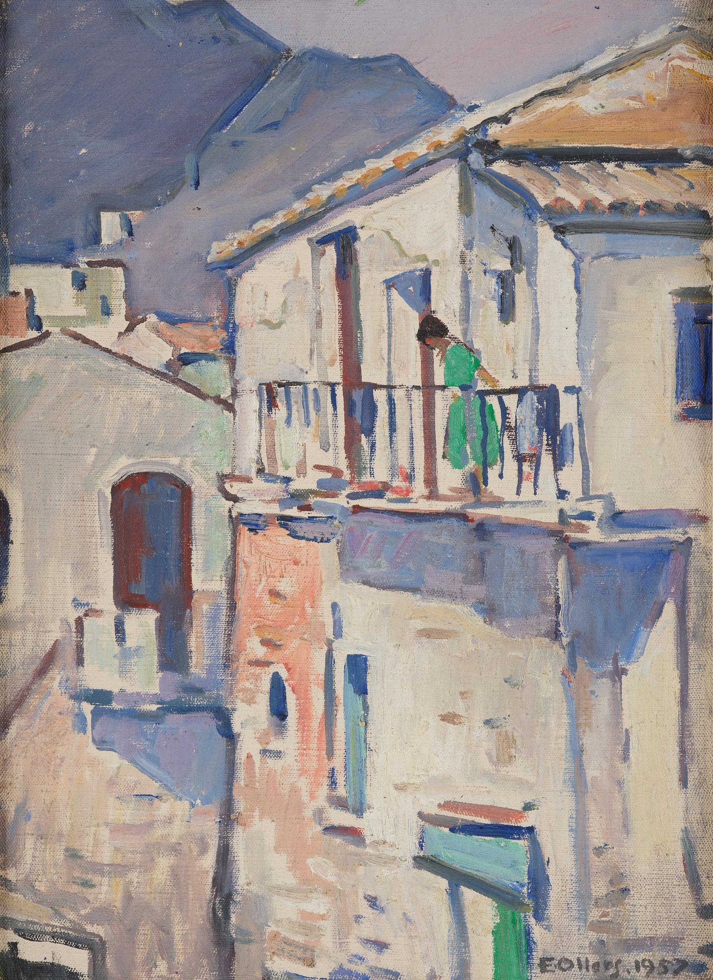 Edvin Ollers, Sydländsk stadsbild.