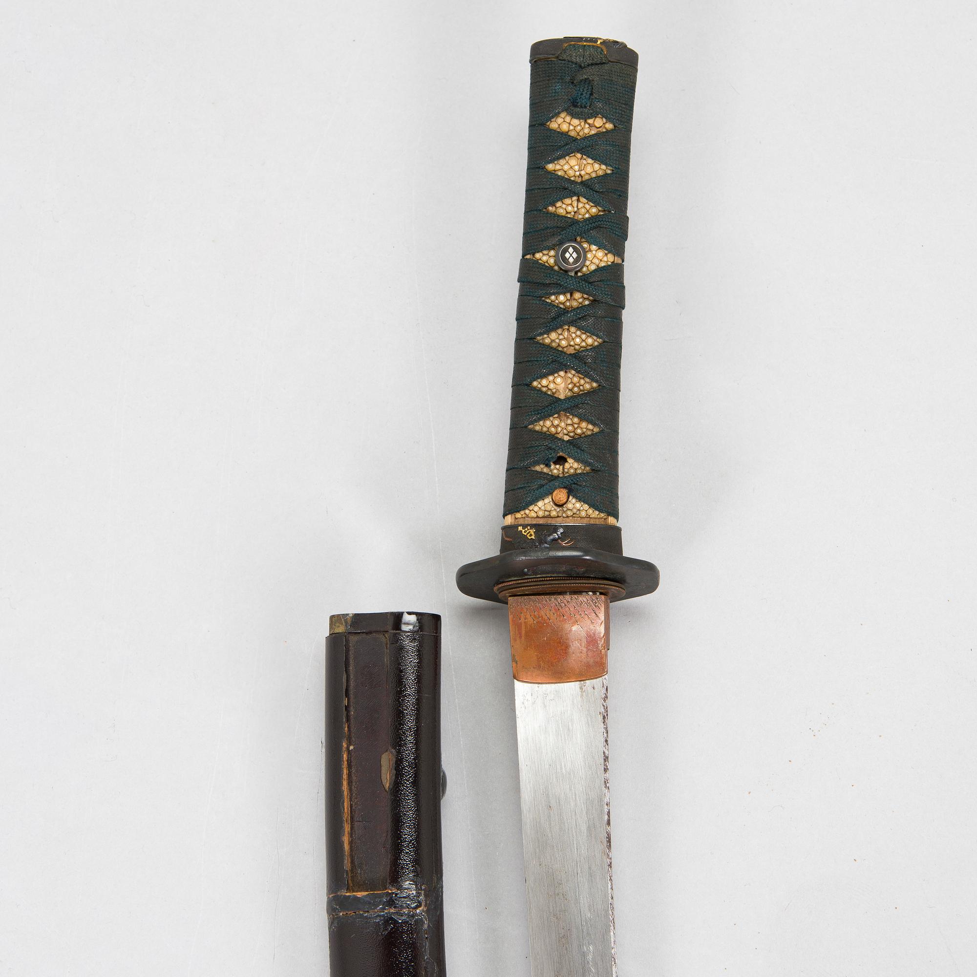 Wakizashi, Japan, Mino, 17th-18th century.