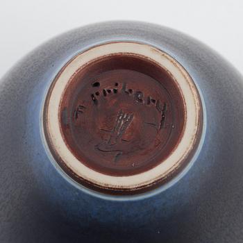 Berndt Friberg, vas, stengods, Gustavsberg studio 1964.