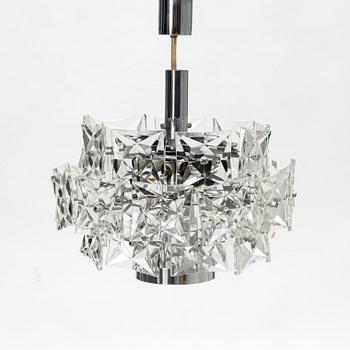 A ceiling lamp, Kinkeldey Leuchted GmbH & Co, Bad Pyrmont, Germany, presumably 1960's.