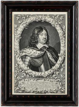 Jeremias Falck · JEREMIAS FALCK, kopparstick, signerat och daterat i trycket, Falck 1654.