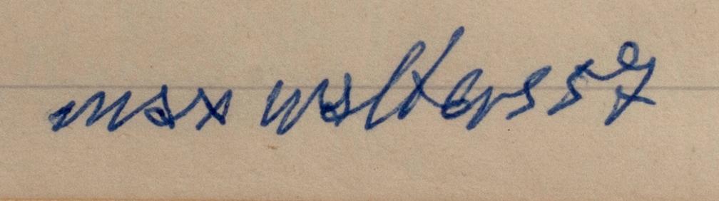 MAX WALTER SVANBERG, 2 bläckteckningar, signerad och daterade 57.