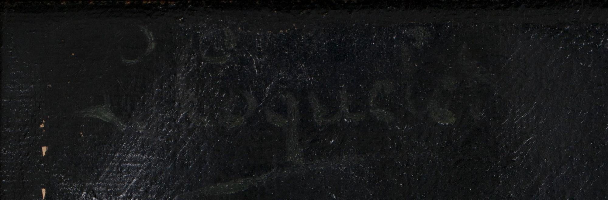 LOUIS COQUELET, olja på duk, sign.