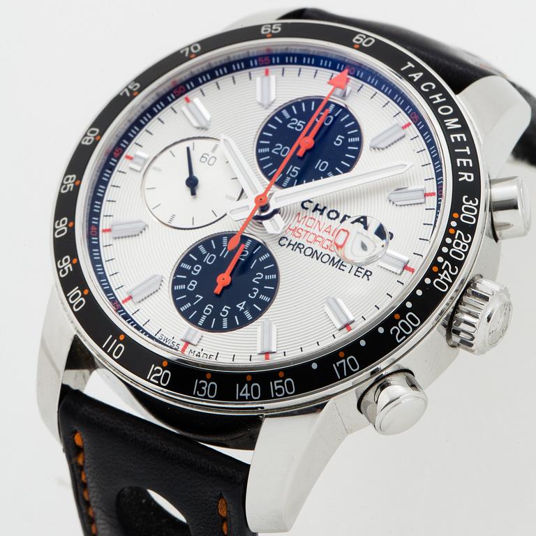 CHOPARD, Mille Miglia, Grand Prix de Monaco, Chronometer, "Tachometer", chonograph, wristwatch, 44 mm.
