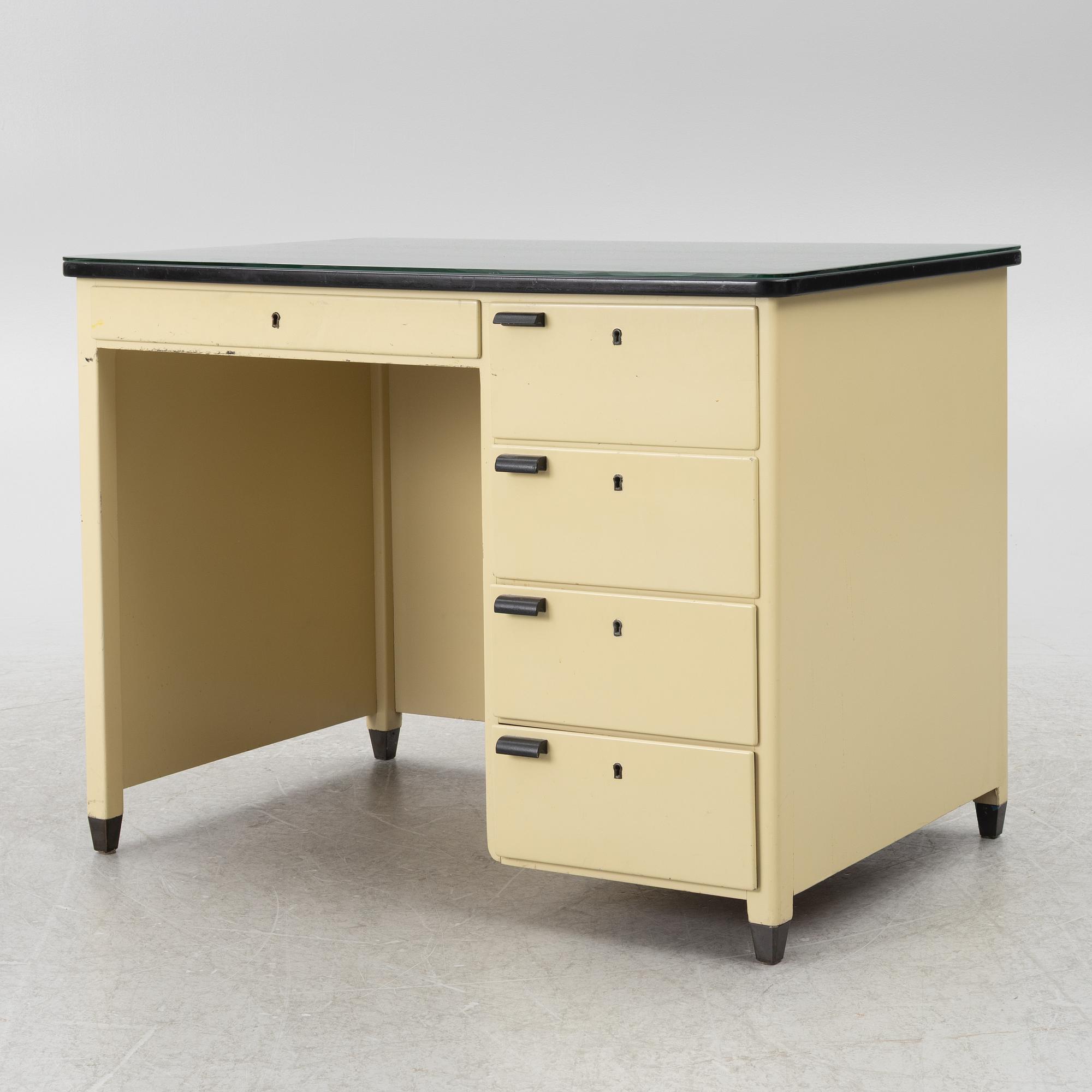 Desk, functionalist, 1940s.
