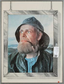 Sture Johannesson · STURE JOHANNESSON, affisch, signerad och daterad 1974.