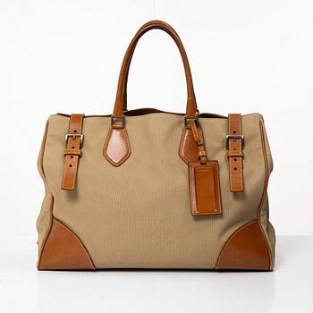 Prada, tote bag.