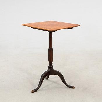 Fällbord, Sverige omkring år 1800.