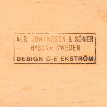 CARL-EWERT EKSTRÖM, 4 chairs, "Lärkan", Albin Johansson & Söner AB, 1960s.
