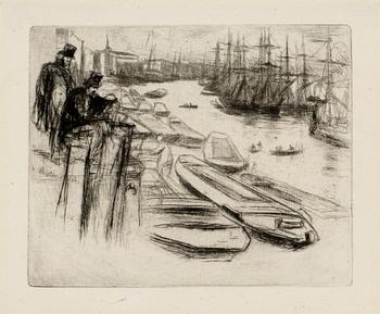 423. James Mac Neill Whistler, "The little pool".