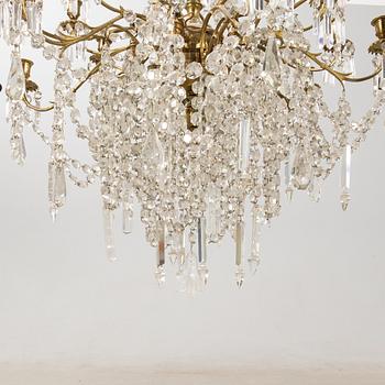 Ljuskrona sekelskiftet 1900.