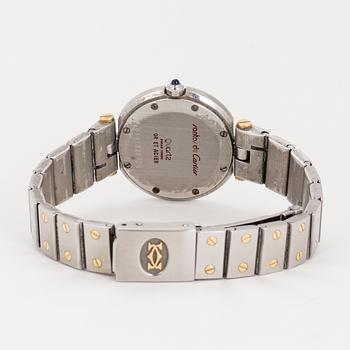 CARTIER, Santos Ronde, wristwatch, 28 mm,