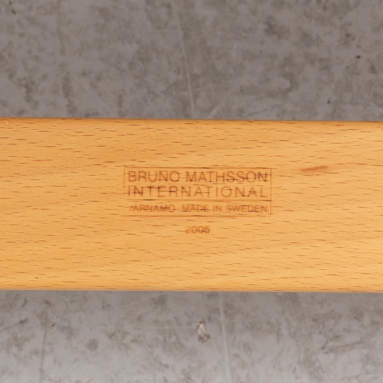 Bruno Mathsson, armchair, "Eva", Dux, late 20th century.