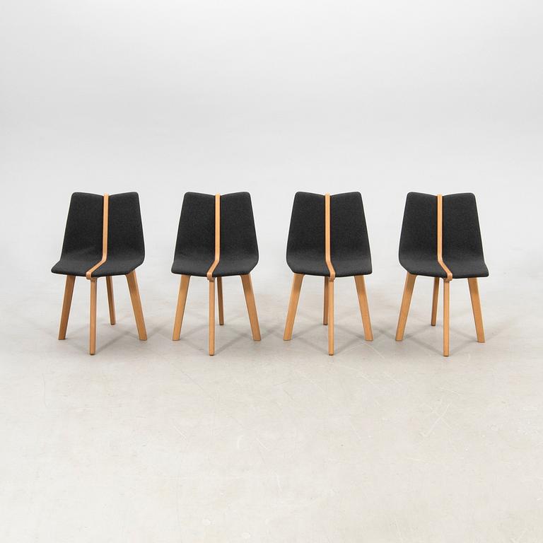 Alfredo Häberli, dining set 5 pcs "Aki" Fredericia Furniture Denmark, contemporary.